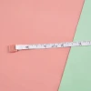 Square Nordic-style simple automatic telescopic ruler in stock, mini tape measure for clothing and body measurement, wholesale Item Picture